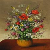 ABRAHAMS Anna Adelaide 1849-1930,Flowers in a vase,Bruun Rasmussen DK 2012-04-16