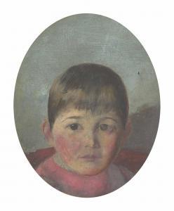 Abrahams Louis 1852-1903,Julie Abrahams, the artist's daughter,Christie's GB 2017-12-14