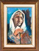 ABRAMOFSKY Isreal 1888-1975,a peasant woman,Pook & Pook US 2020-06-22