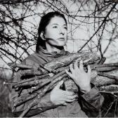 ABRAMOVIC Marina 1946,Portrait with Firewood,2009,Phillips, De Pury & Luxembourg US 2017-10-03