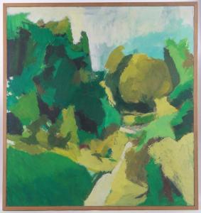 ABRAMOW Alexander 1947,Landscape,1983,Burstow and Hewett GB 2016-08-24