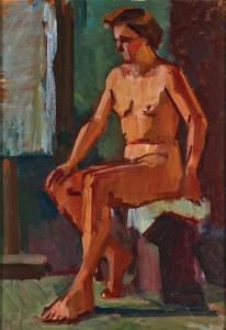 ABRAMOWICZ Léon, Leo 1889-1978,Nude,Palais Dorotheum AT 2024-03-14