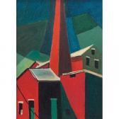 ABRAMSON Rosalind 1901,Abstracted Buildings,1950,Treadway US 2011-03-06