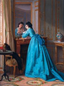 ACCARD Eugene 1824-1888,Before the Mirror,Palais Dorotheum AT 2022-09-08