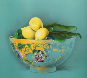 ACHARD Jean Georges 1871-1934,Fruit bowl with lemons,Rosebery's GB 2018-06-21