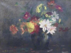 ACHENBACH Gabrielle 1800-1900,Fleurs,Marambat-Camper FR 2020-10-08