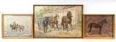 ACHESON CATTLEY GILBERT 1892-1978,Horse in a loosebox,1918,Ewbank Auctions GB 2019-06-20