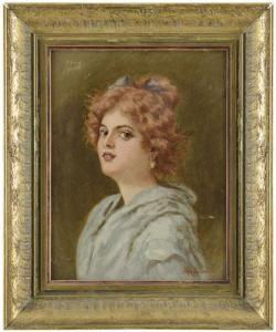 ACHINI Angelo 1850-1930,Ritratto di signora,Meeting Art IT 2019-05-29