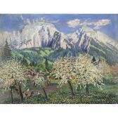 ACHLEITNER Adolf 1867,"Primavera a Berchdesgaden,1919,Stadion IT 2008-12-04