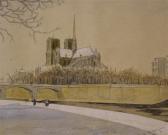 ACKERMANN Gerald 1876-1960,View of Notre Dame,Gorringes GB 2011-03-23