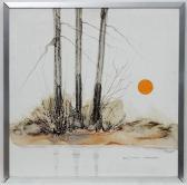 ACKERMANN Richard 1942,Silver Birches and the morning sun,Dickins GB 2016-09-10