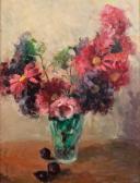 ACKRILL Alfred 1907-1988,Still Life- vase of flowers,Capes Dunn GB 2019-10-15