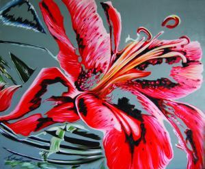 ACQUAVIVA Lidia,Lilium red,2014,Prince Art Gallery IT 2017-04-29