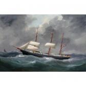 ADAM Édmond ou Édouard 1800-1800,A PORTRAIT OF A SHIP,1815,Sotheby's GB 2006-10-17