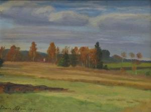 ADAM Edwin 1882-1947,Landschaft mit Birken,1919,Georg Rehm DE 2016-04-28