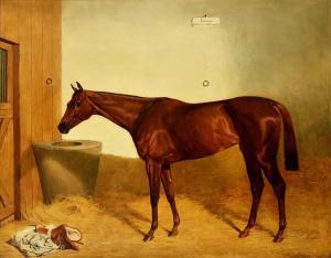 ADAM Emil 1843-1924,Portrait of the race horse, Kincsem,1895,Dreweatts GB 2021-12-14