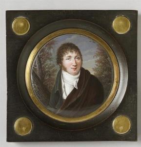 ADAM Henri Albert 1766-1820,Portrait de Fortuné de Rochedragon,1800,Etienne de Baecque FR 2017-10-02