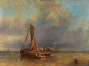 ADAM Hippolyte 1808-1853,Barque de pêcheurs,Artcurial | Briest - Poulain - F. Tajan FR 2011-02-04