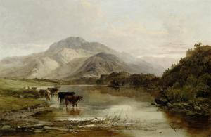 ADAM Joseph 1855-1916,Cattle in a highland landscape,Bonhams GB 2016-04-05