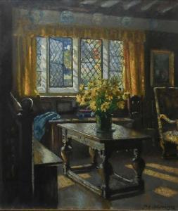 ADAM Patrick William 1854-1929,The Oak Room,1923,Woolley & Wallis GB 2023-12-13