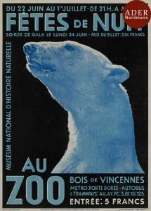 ADAM PIERRE 1894,Fêtes de Nuit au Zoo,1931,Ader FR 2017-06-08