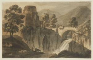 ADAM Robert 1728-1792,River landscape with a castle on an escarpment,Rosebery's GB 2021-11-17