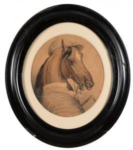 ADAM Victor Jean 1801-1866,Portraits de chevaux,Joron-Derem FR 2023-06-30