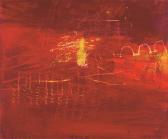 ADAMAKOS Yannis 1952,red landscape,2003,Sotheby's GB 2004-12-14