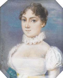 ADAMEK Johann 1774-1840,A young lady,1820,Christie's GB 2004-12-07