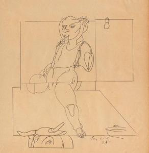 ADAMI Louis 1935,Sans titre,1966,Artprecium FR 2020-01-20