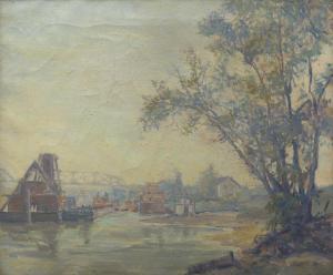 ADAMS BAYAR CLIFFORD 1892-1965,Pittsburgh Mill,Aspire Auction US 2021-04-17