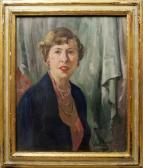 ADAMS Bernard 1884-1965,Portrait of Mrs Richard Chamberlain,Rosebery's GB 2013-09-10