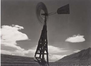 ADAMS Daniel 1912,Windmill Spinning (Aermotor) Owens Valley, near In,1935,Christie's GB 2003-11-18