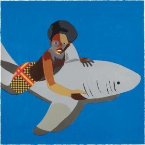 Adams Derrick 1970,Shark Float,2017,Phillips, De Pury & Luxembourg US 2019-07-10