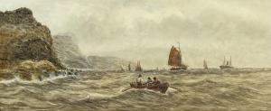 ADAMS E.,Fishing off the Yorkshire Coast,19th-20th century,David Duggleby Limited GB 2021-12-04