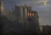 ADAMS Edward 1800-1900,A Moonlit Castellation Scene,19th,John Nicholson GB 2019-06-26