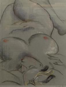 ADAMS Elizabeth 1924,study of a nude,Charterhouse GB 2024-01-04