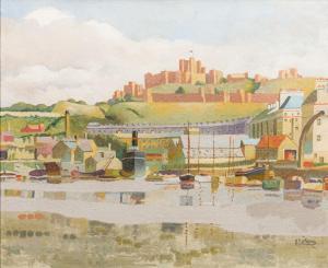 ADAMS Ernest D 1884-1963,Dover Castle,Rowley Fine Art Auctioneers GB 2019-09-07