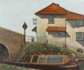 ADAMS F,barge on a canal,Burstow and Hewett GB 2021-08-27