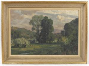 ADAMS Harry William 1868-1947,Rural landscape with grass,Serrell Philip GB 2016-09-08