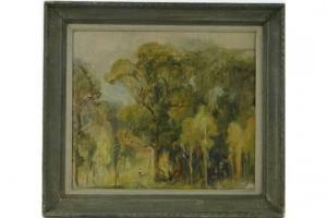 ADAMS Harry William 1868-1947,Wooded landscape,Burstow and Hewett GB 2015-05-27