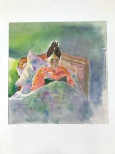 ADAMS HELEN C 1917-1997,Woman Reading in Bed,William Doyle US 2018-11-20