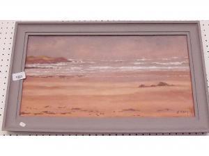 ADAMS J 1800,Beach scene with waves,1924,Smiths of Newent Auctioneers GB 2018-08-31