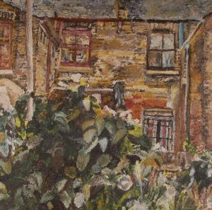 ADAMS Jacob,Garden view,1980,Burstow and Hewett GB 2010-01-27