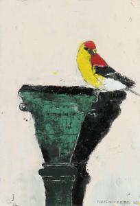 ADAMS JEFF 1953-2012,CHAFFINCH RESTING,2023,Ross's Auctioneers and values IE 2024-03-20