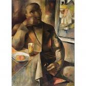 ADAMS Johan Hubert 1899-1970,zittende man,1931,Sotheby's GB 2003-09-29