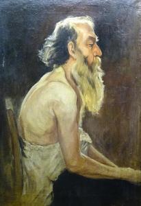 ADAMS John Ottis 1851-1927,Portrait of a Bearded Man,1894,Shapes Auctioneers & Valuers GB 2017-11-04