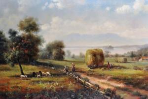 ADAMS K,A Dutch Harvesting Scene,John Nicholson GB 2019-05-29