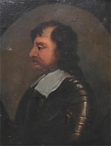 ADAMS M 1800-1800,½ length portrait, man in armour,1831,John Nicholson GB 2009-07-09