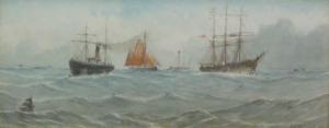 ADAMS M 1800-1800,Sail and Steam Ships at Sea,1897,David Duggleby Limited GB 2016-12-02